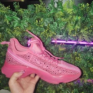 Steve Madden Women's MAXIMA Rhinestone Sneaker Shoe